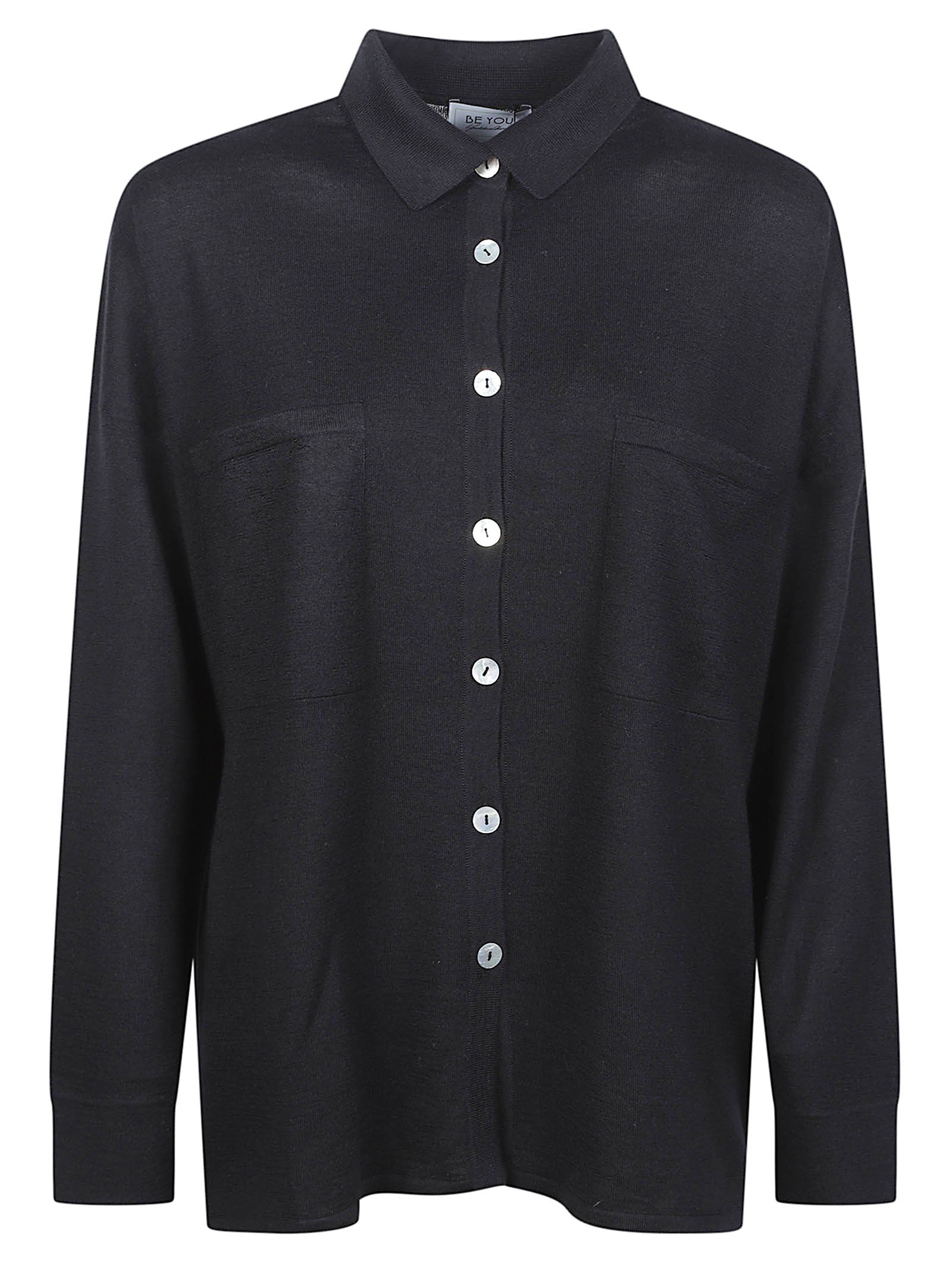 Loose-Fitting Long-Sleeved Shirt