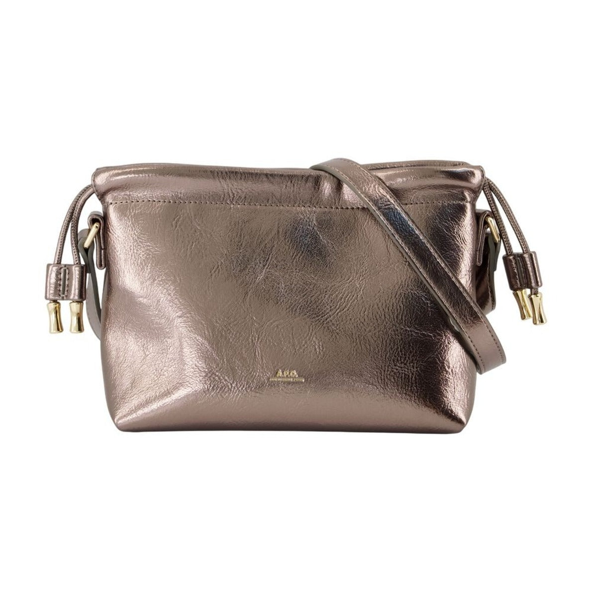 Ninon Mini Shoulder Bag - Synthetic - Metallic