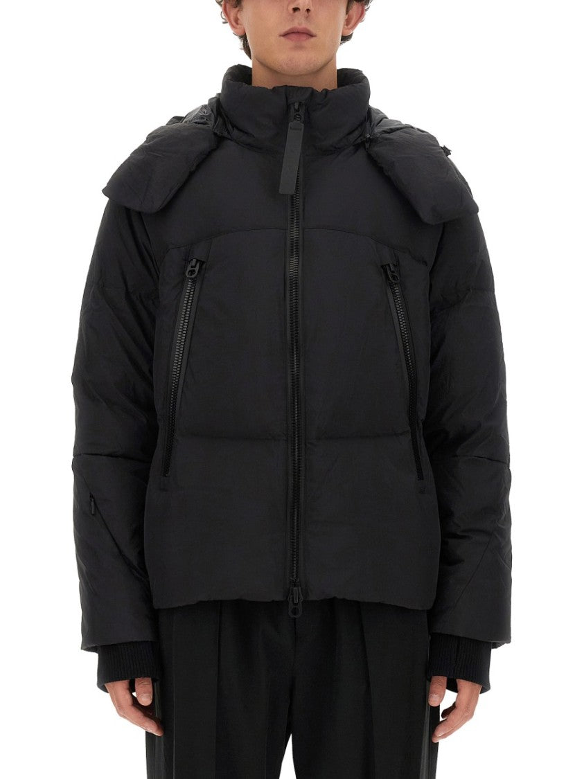 Oversized Jacket With High Collar
