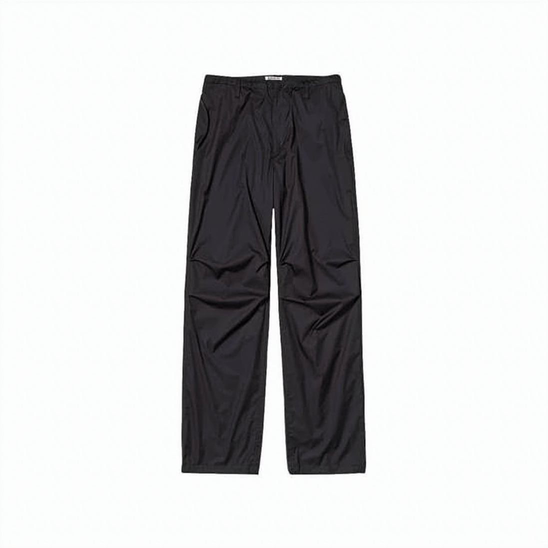 Relaxed-Fit Straight Pants with Drawstring Waist