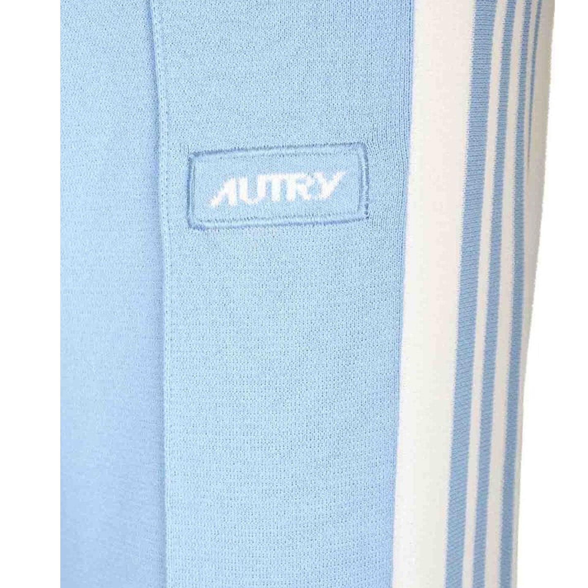 High-Waisted Track Pants With Embroidered Logo Detail