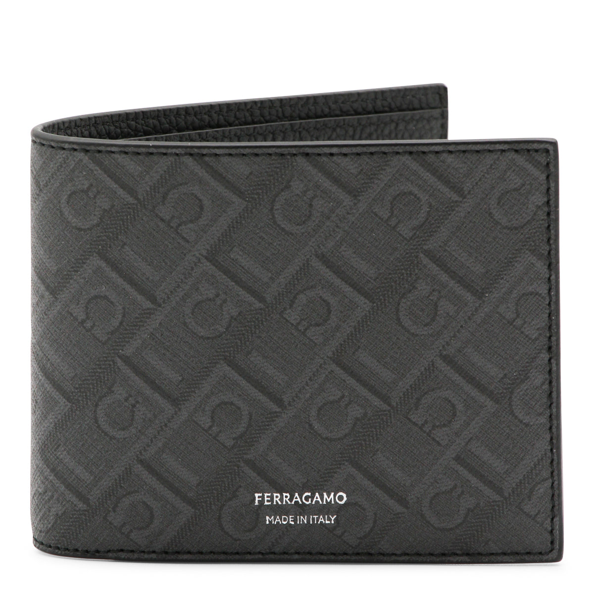 Monogram Embossed Leather Wallet