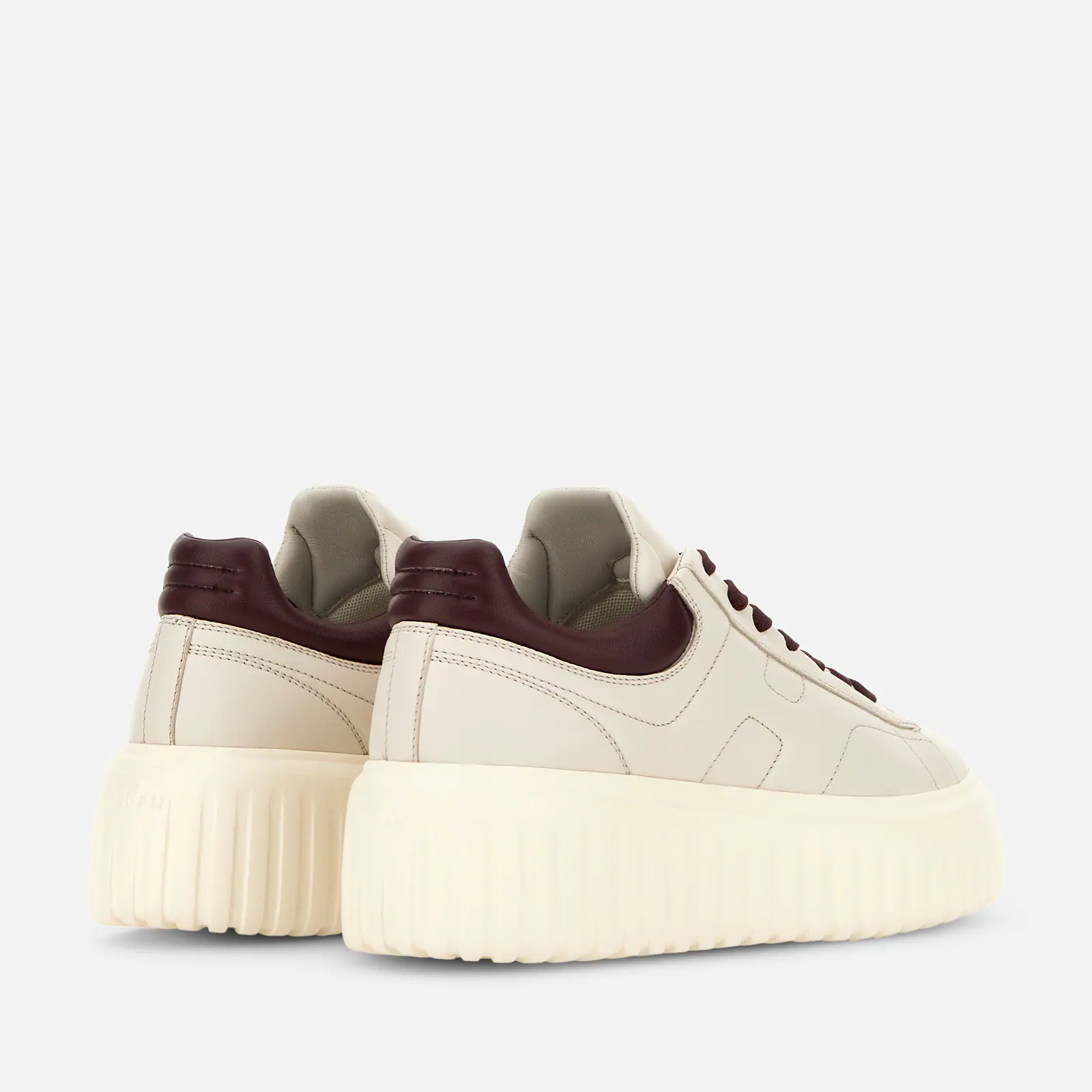 Sophisticated H-Stripes H Sneakers With Platform Sole