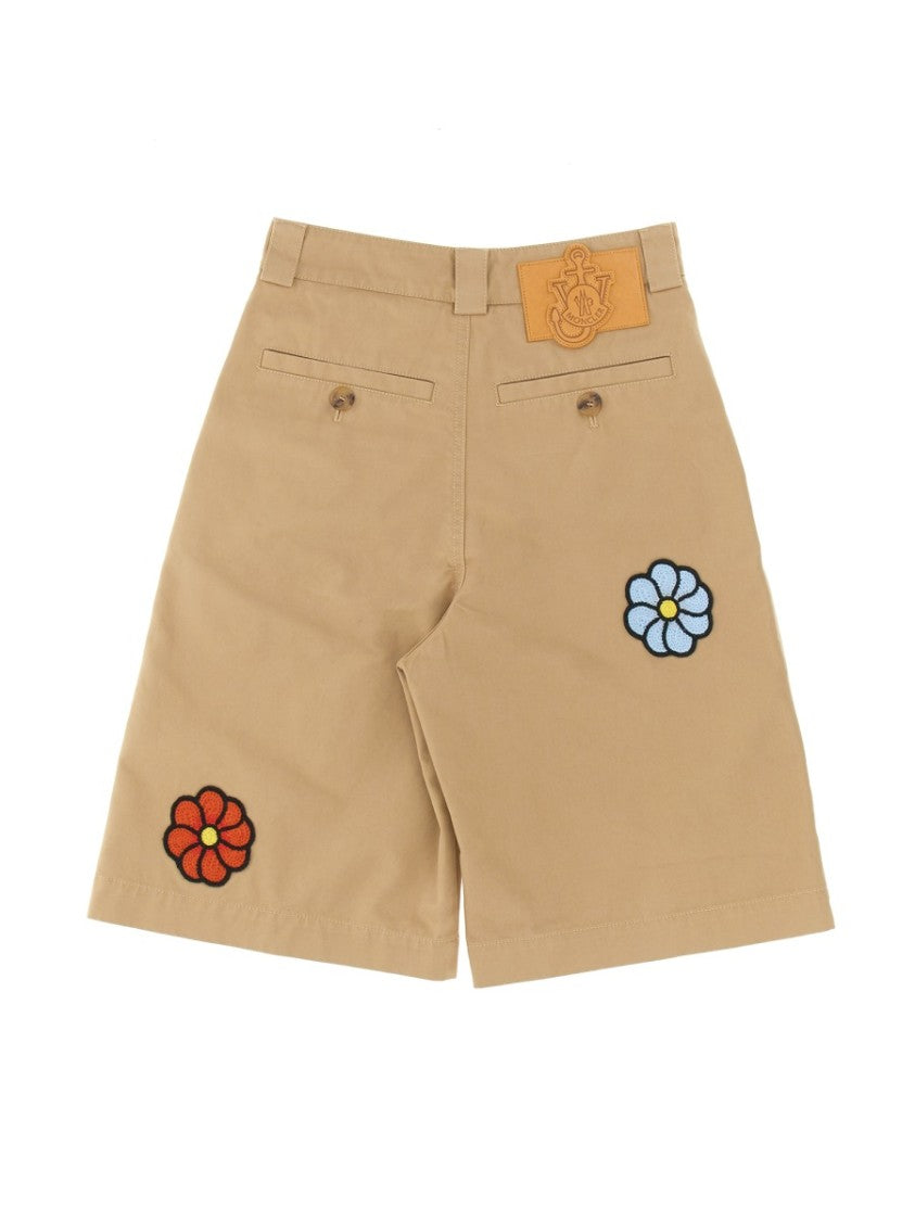Relaxed Fit Knee-Length Bermuda Shorts
