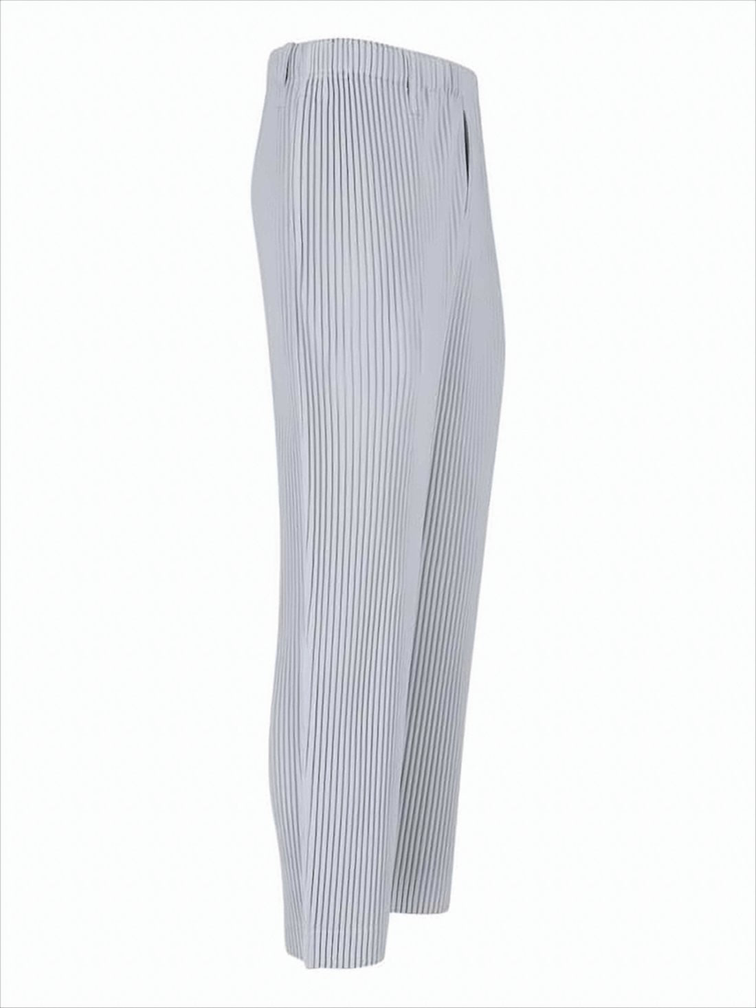 Pleated Texture Pants