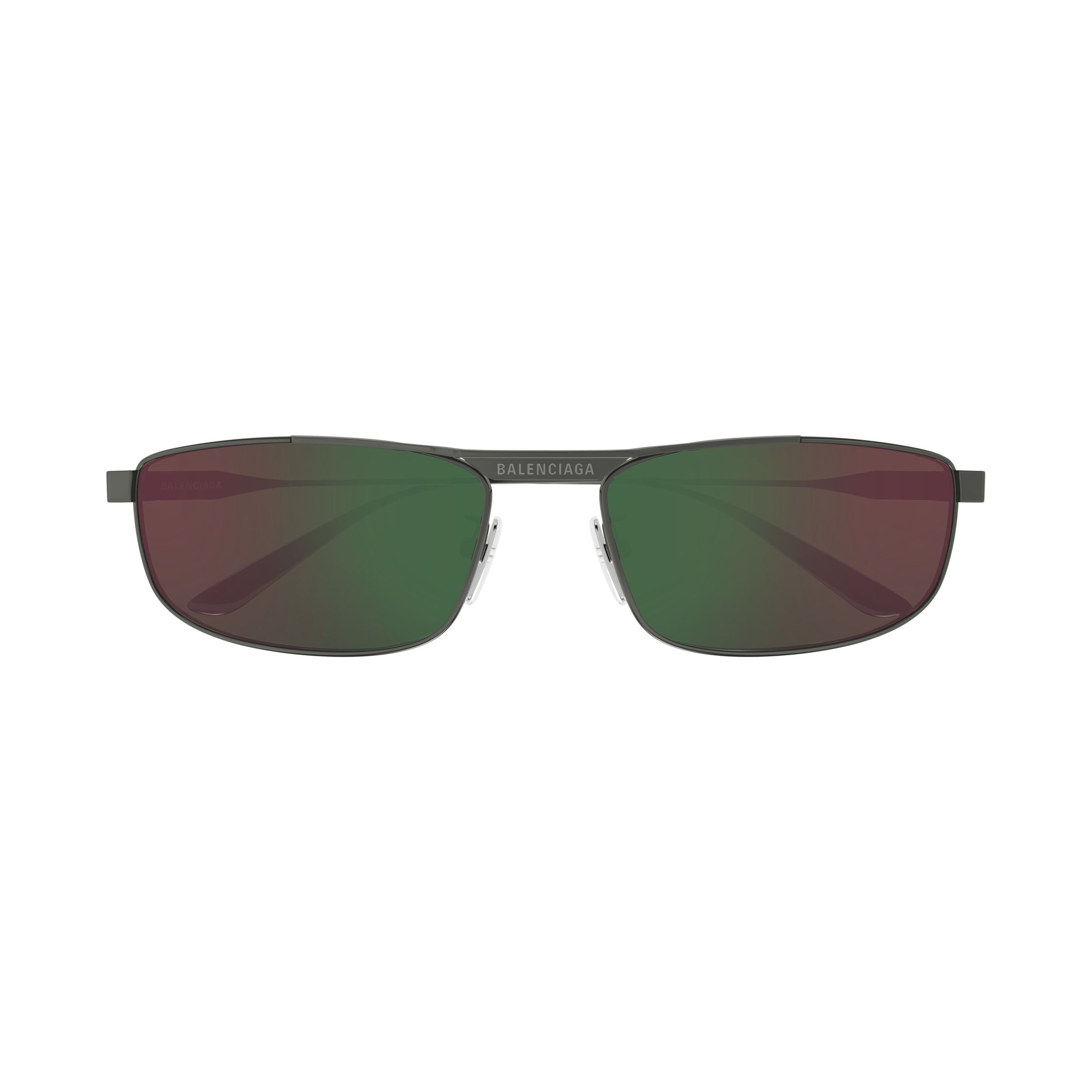 Bb0451s Rectangular Metal Sunglasses