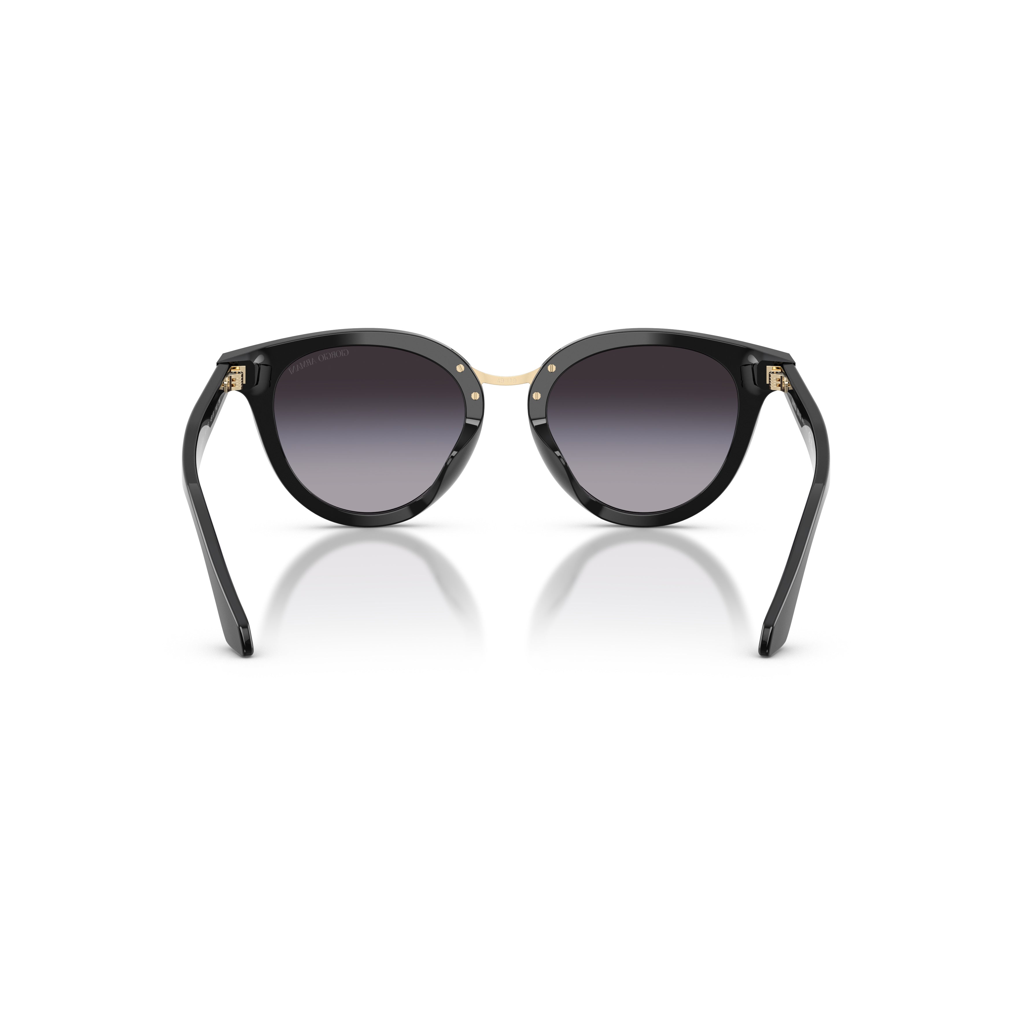 0ar8252u Cat-Eye Sunglasses with Gradient Lenses and Gold-Tone Accent