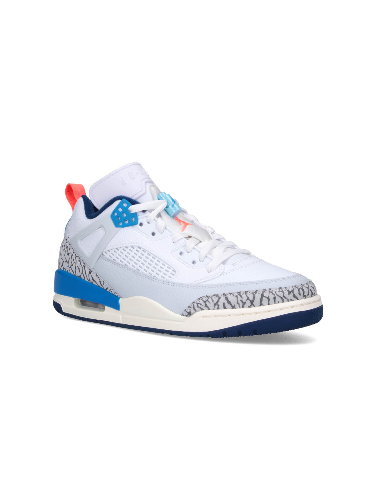 "Jordan Spizike Low" Sneakers, In White Leather