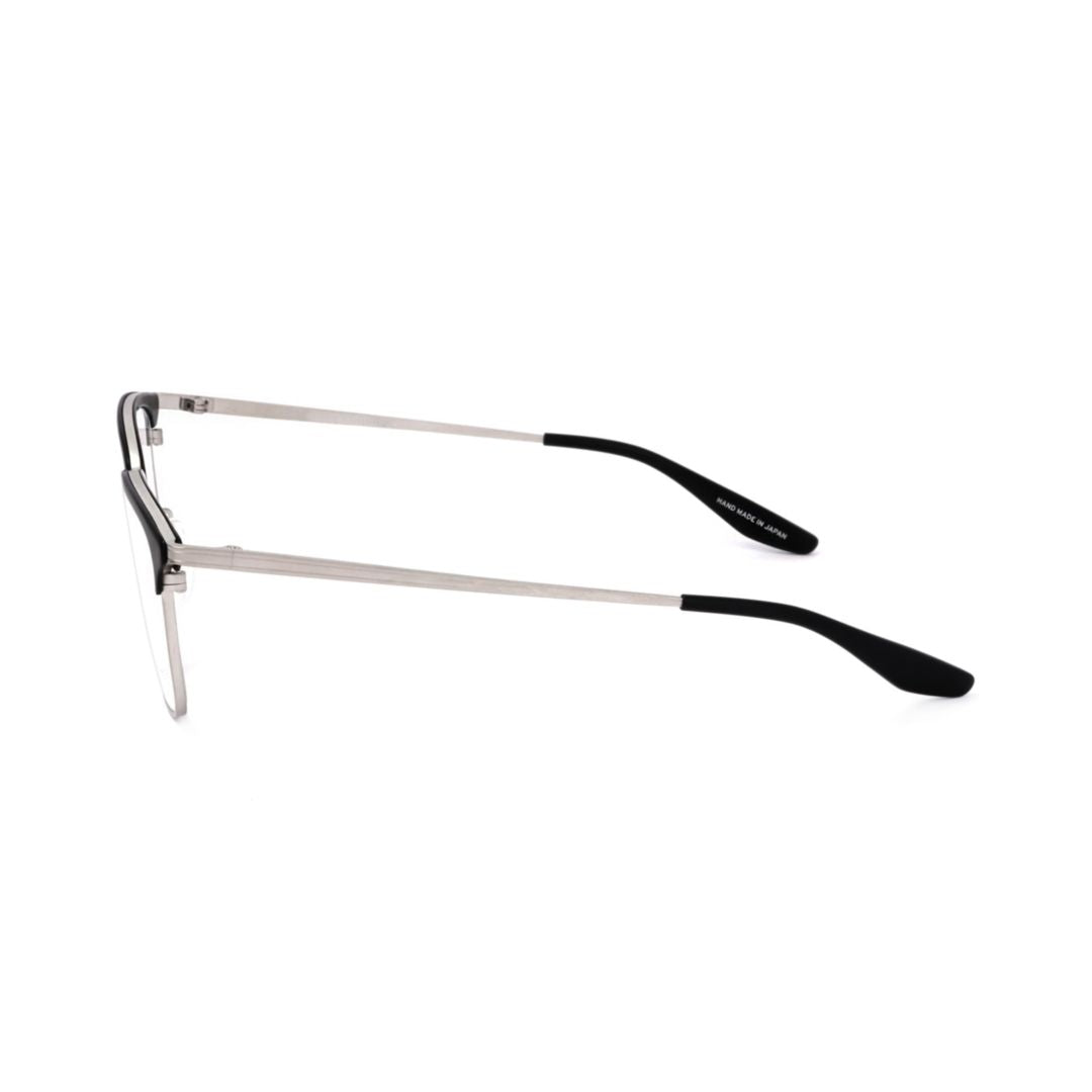 Bp5005 511hb Semi-Rimless Metal Eyeglasses with Minimalist Design