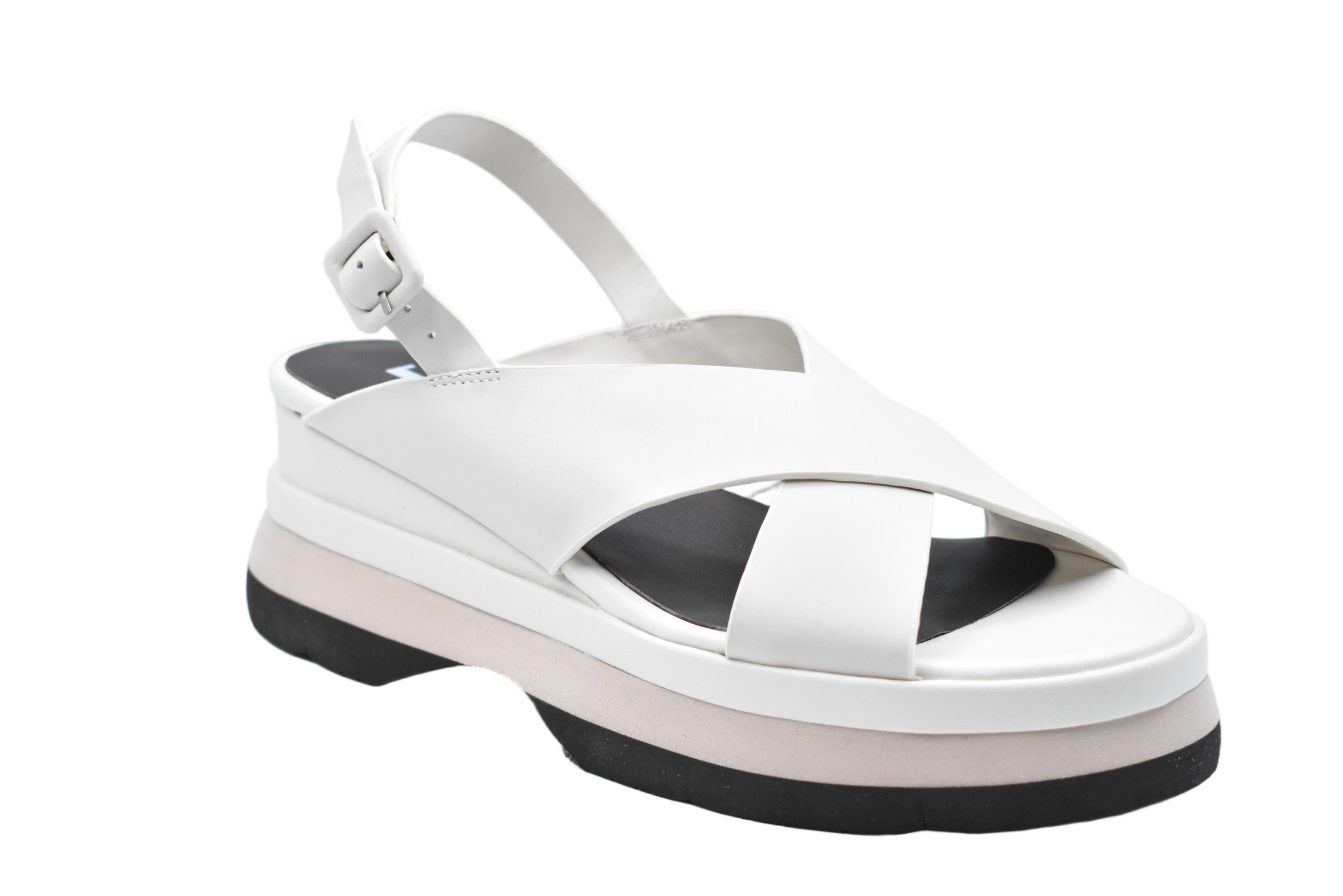 Crisscross Strap Platform Sandals