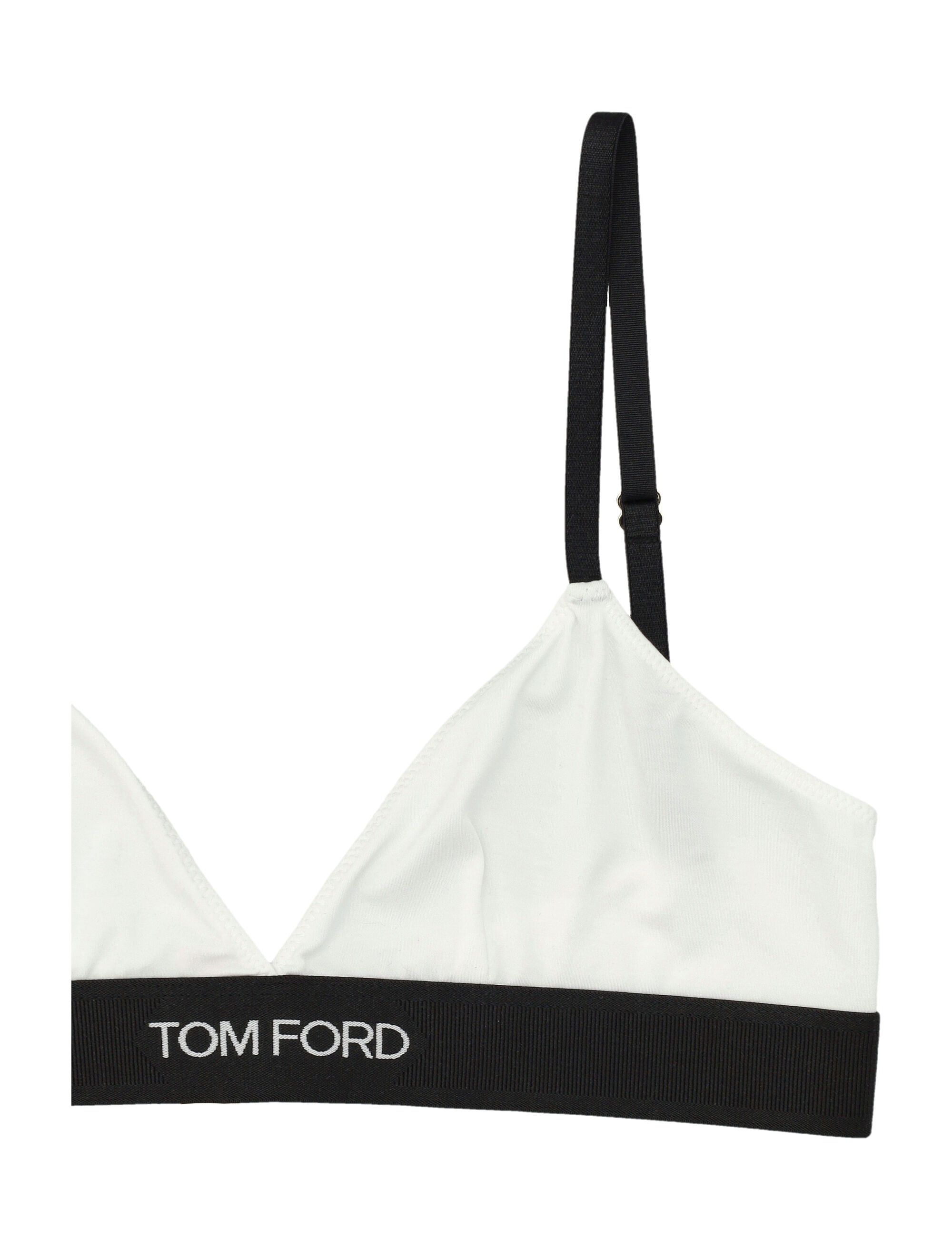 Signature Modal Bra with Gold-tone Detailing