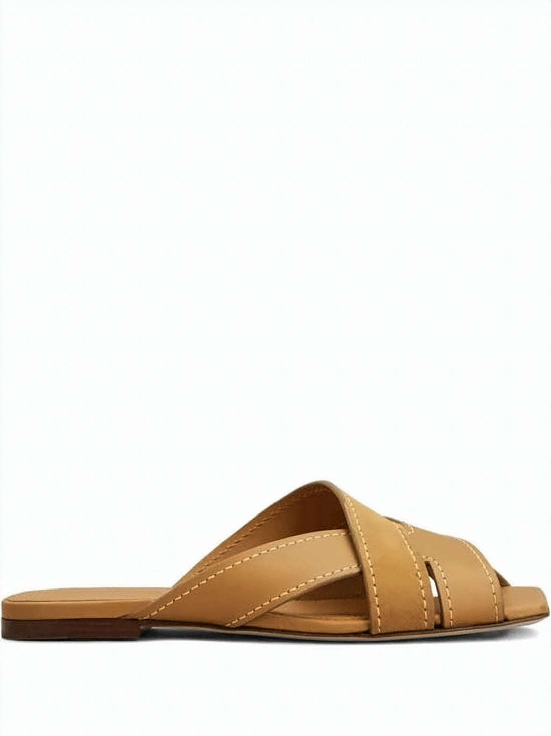 Slip-On Mules with Square Toe
