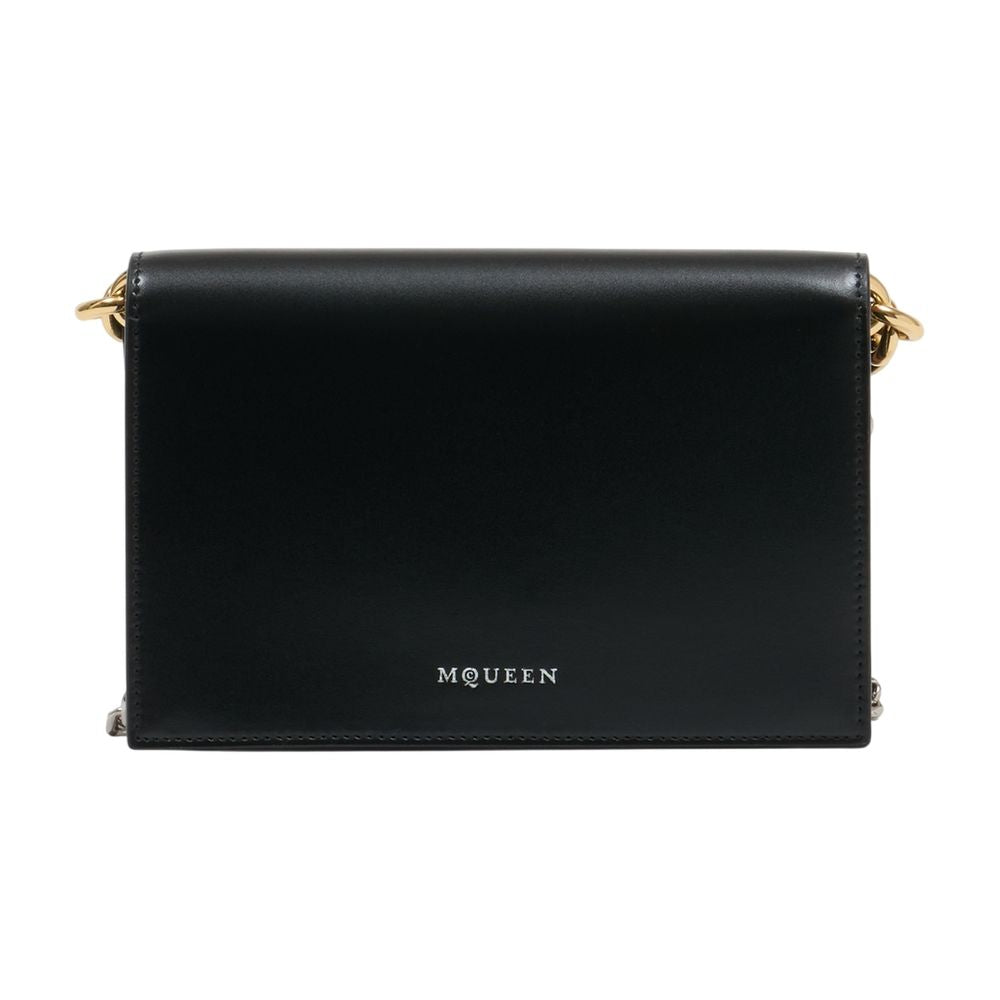 Small Skull Crossbody Leather Bag