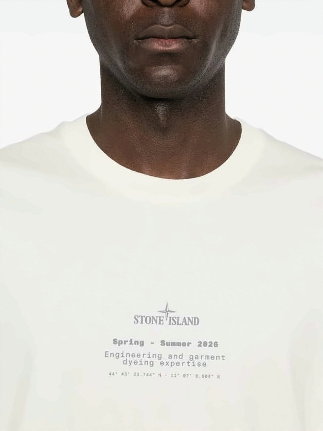 Relaxed Fit Off-White T-Shirt