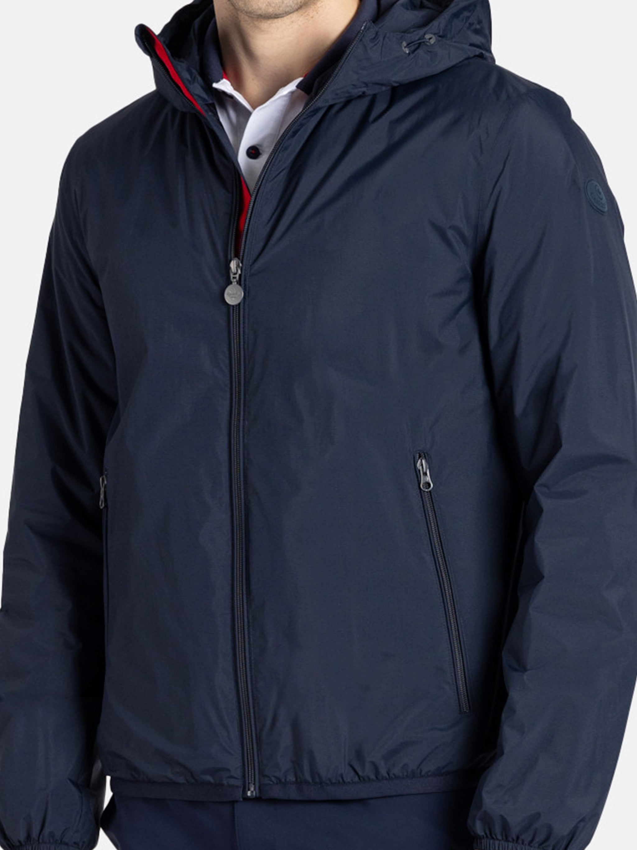 Easy Warm Dark Navy Minimalist Jacket