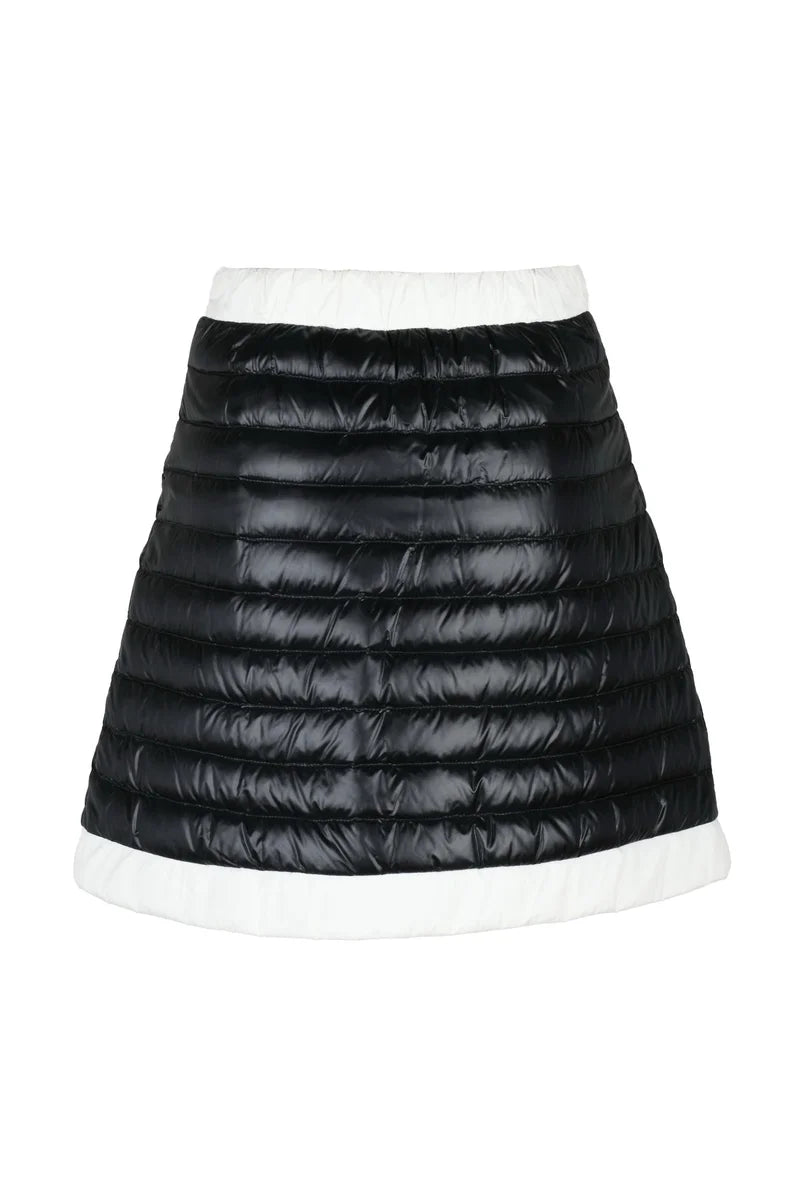 Down Mini Skirt - Black
