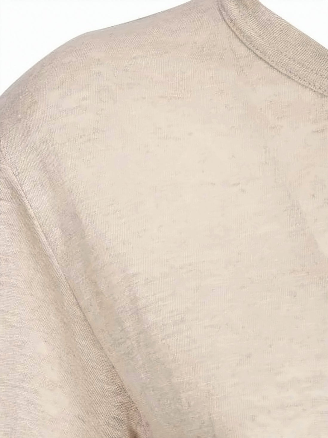White Short-Sleeved Crew Neck Minimalist T-Shirt