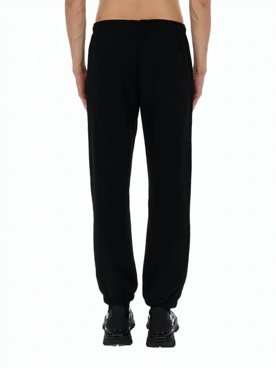 Jogger Pants with Contrasting Side Stripes