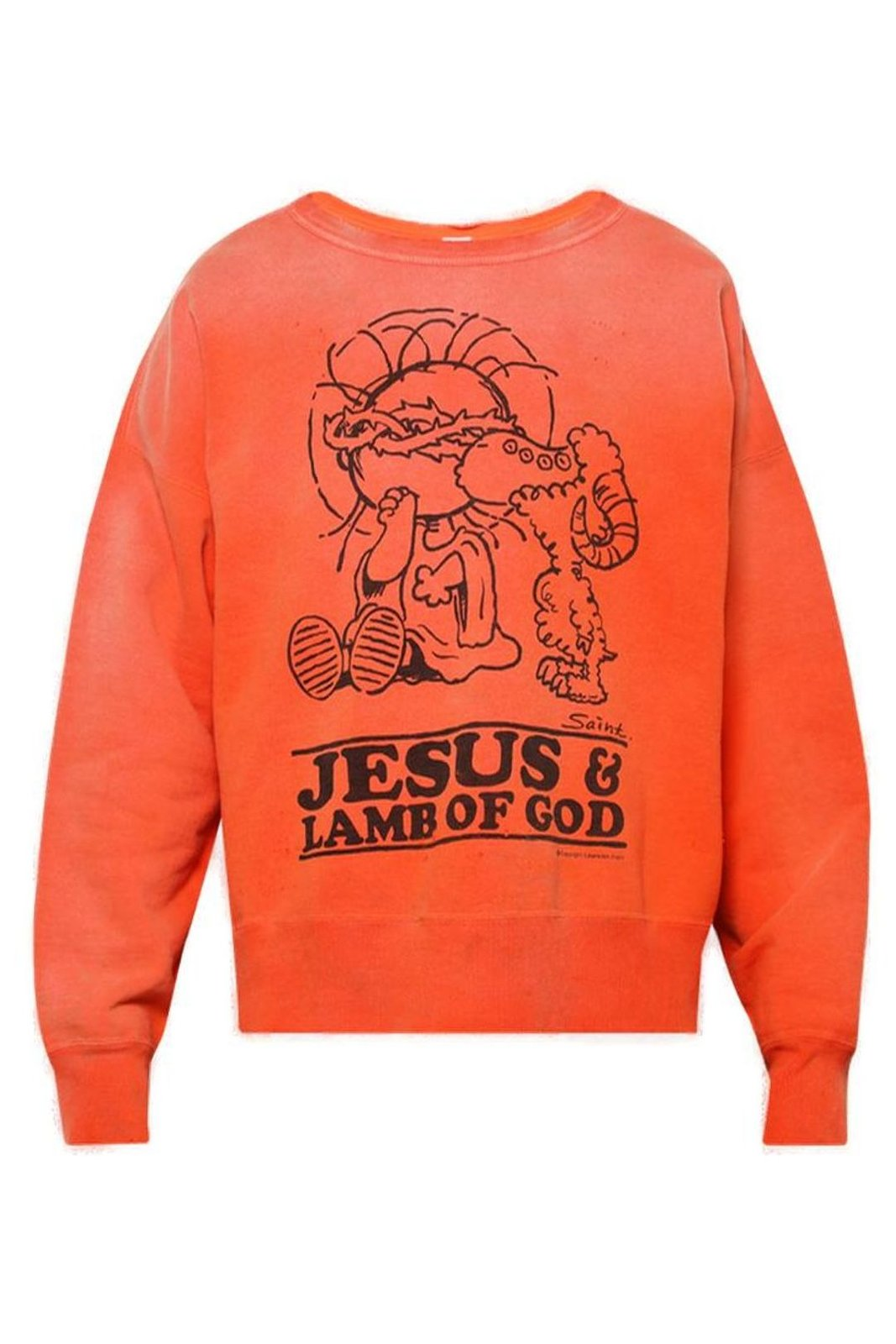 Long-Sleeve Graphic Print T-Shirt With Relaxed Fit