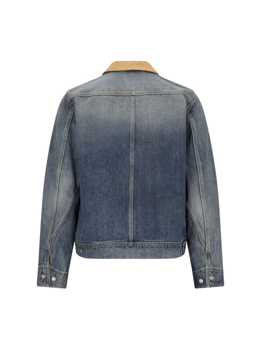 Denim Zip Jacket – Blue