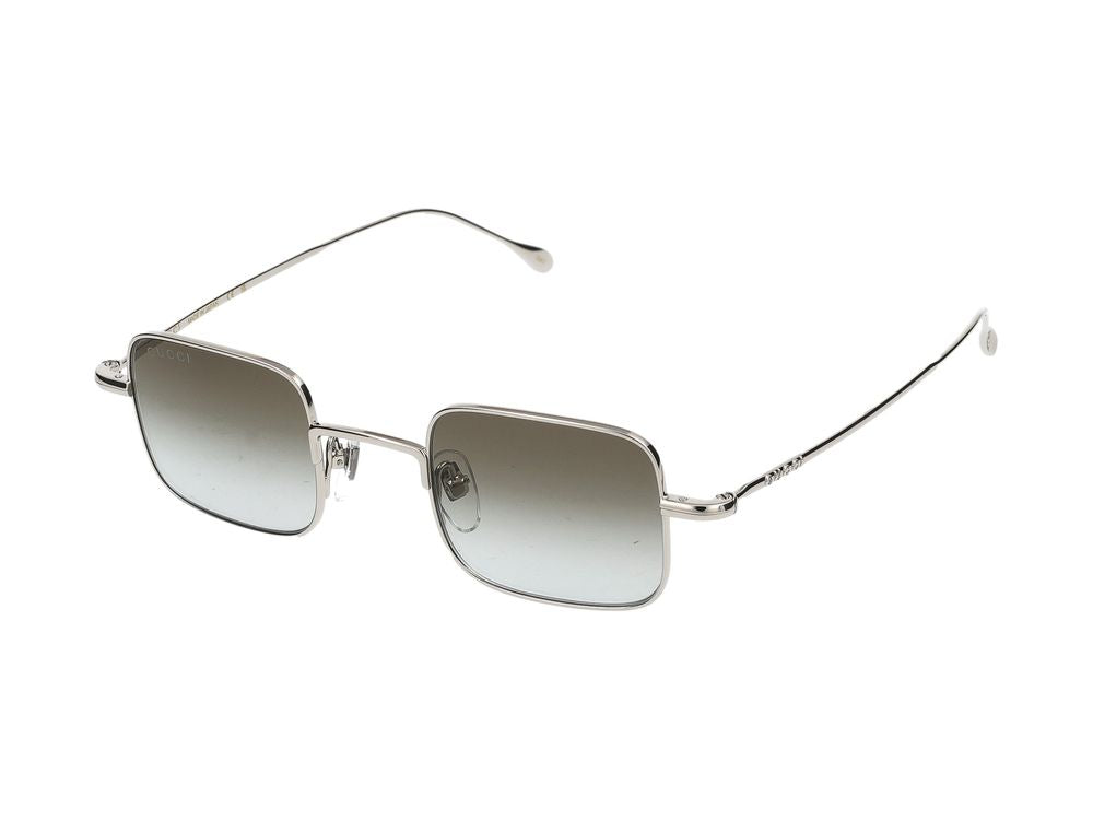 Okulary przeciwsłoneczne Gucci GG1813S 003 srebrne srebrno-brązowe 41/22/145