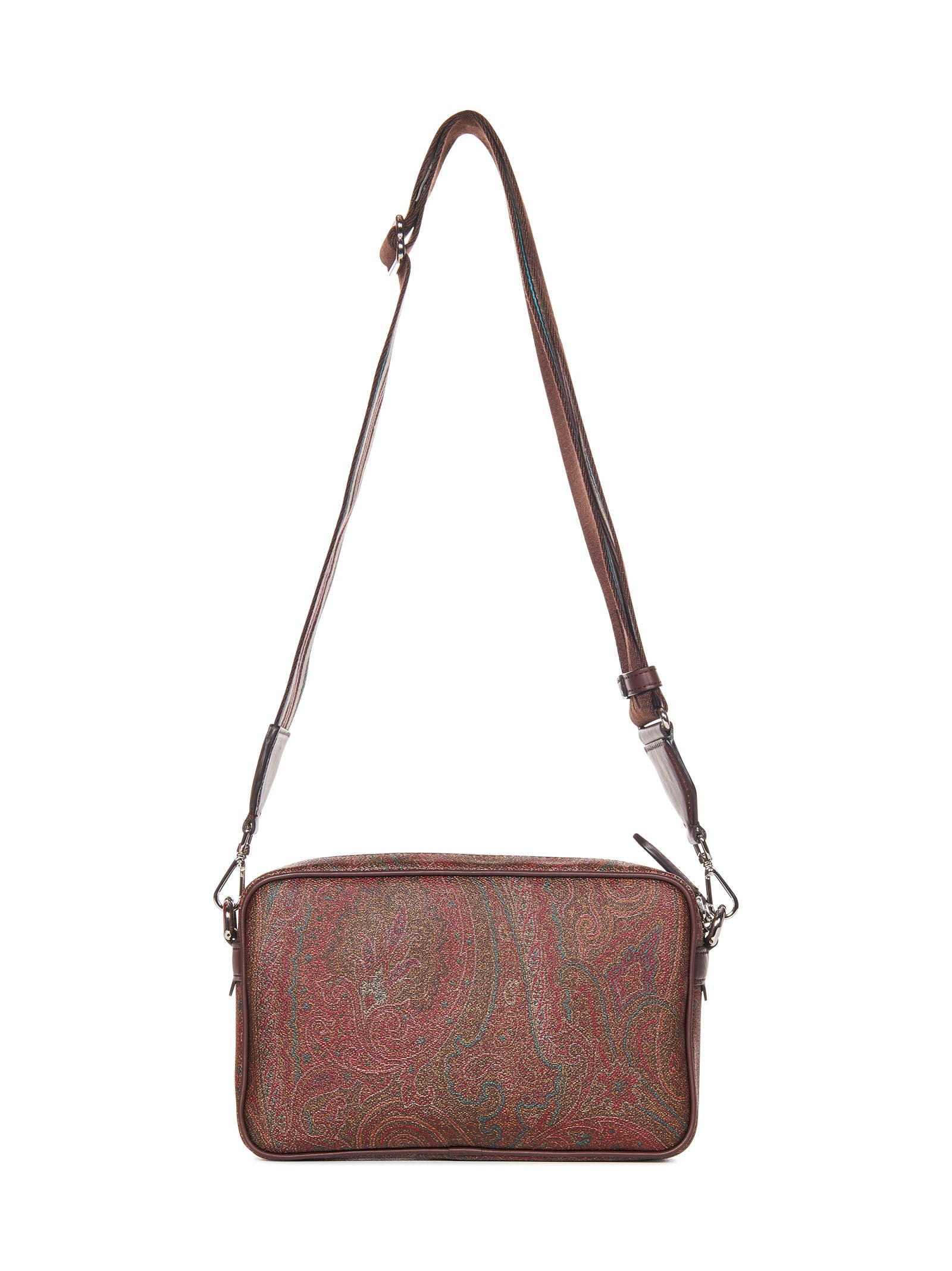 Paisley Jacquard Fabric Shoulder Bag