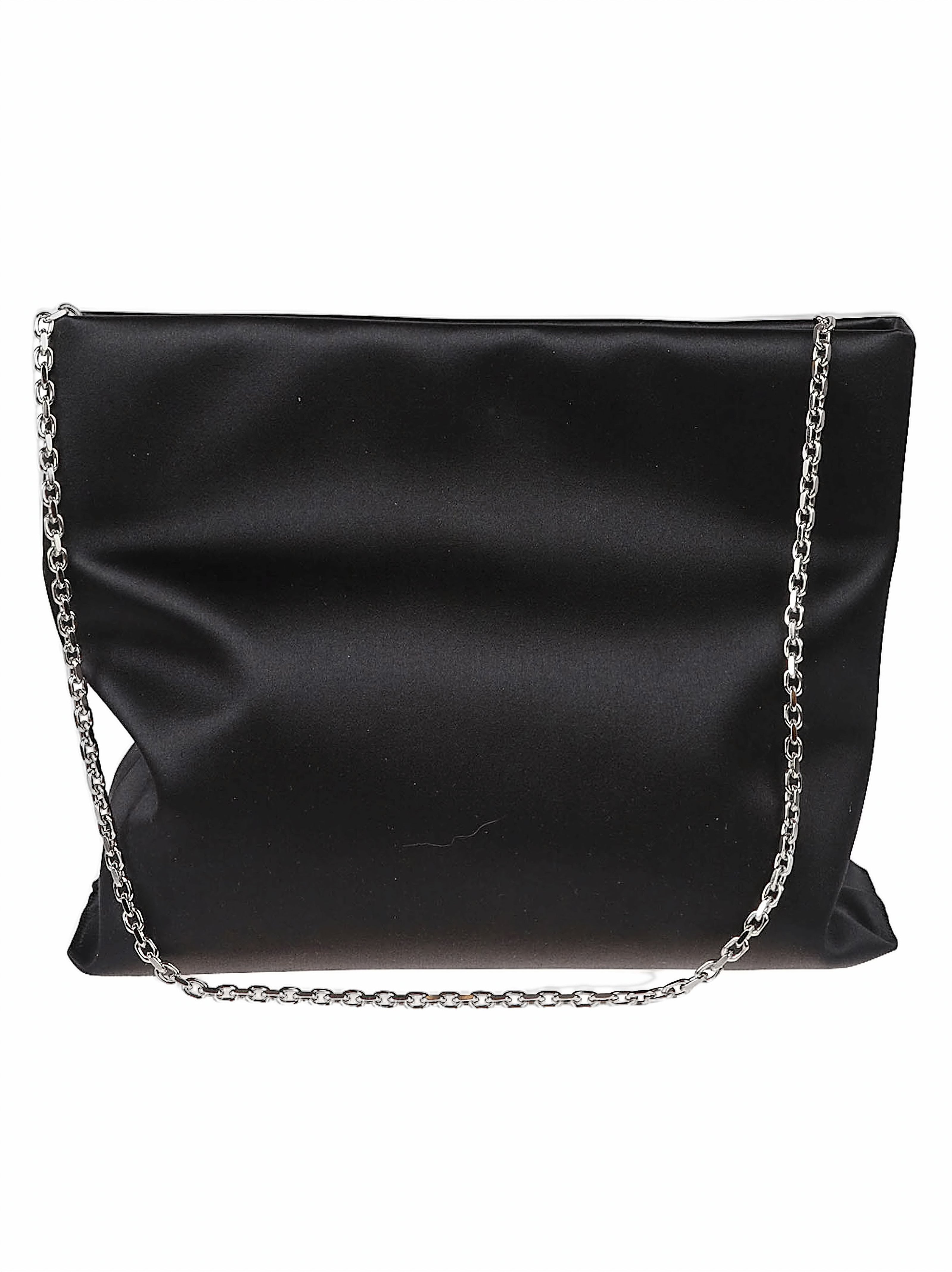 Rectangular Black Clutch Bag