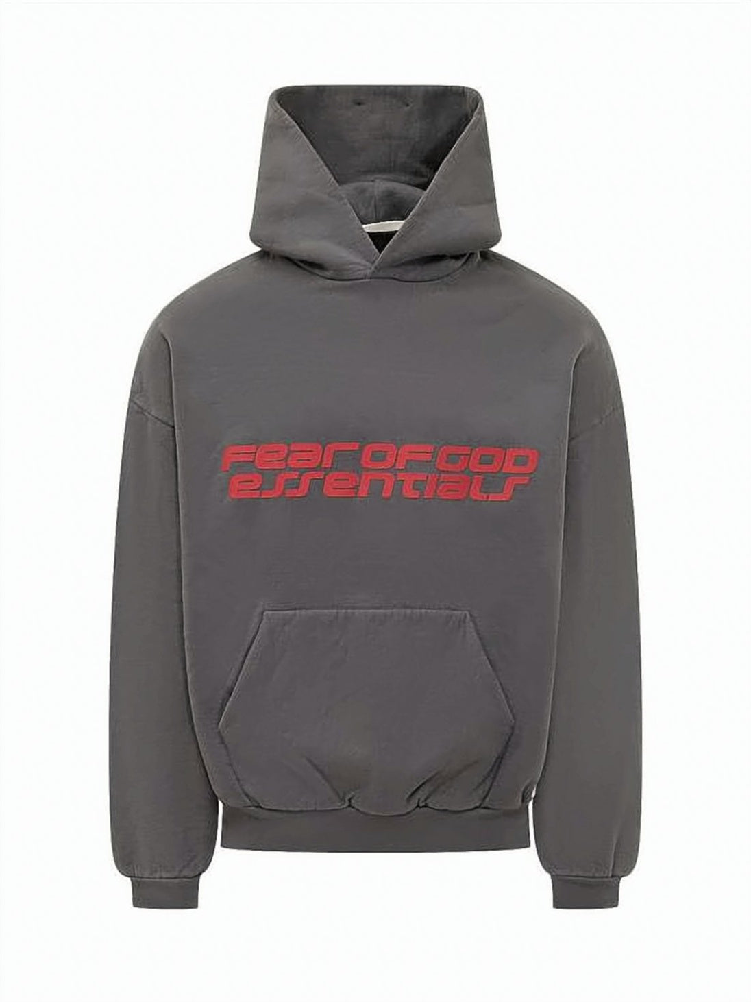 Fear Of God Relaxed Fit Hoodie with Contrasting Graphics