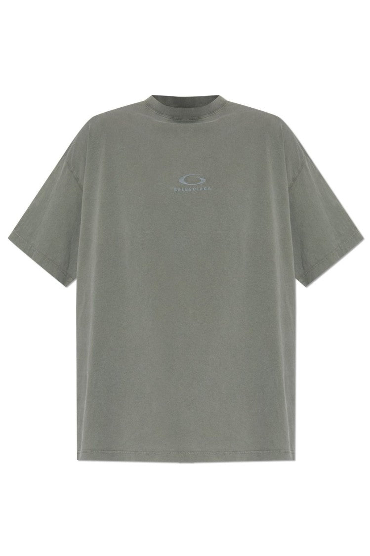 Grey T-Shirt And Polo Collection With Varied Cuts And Necklines