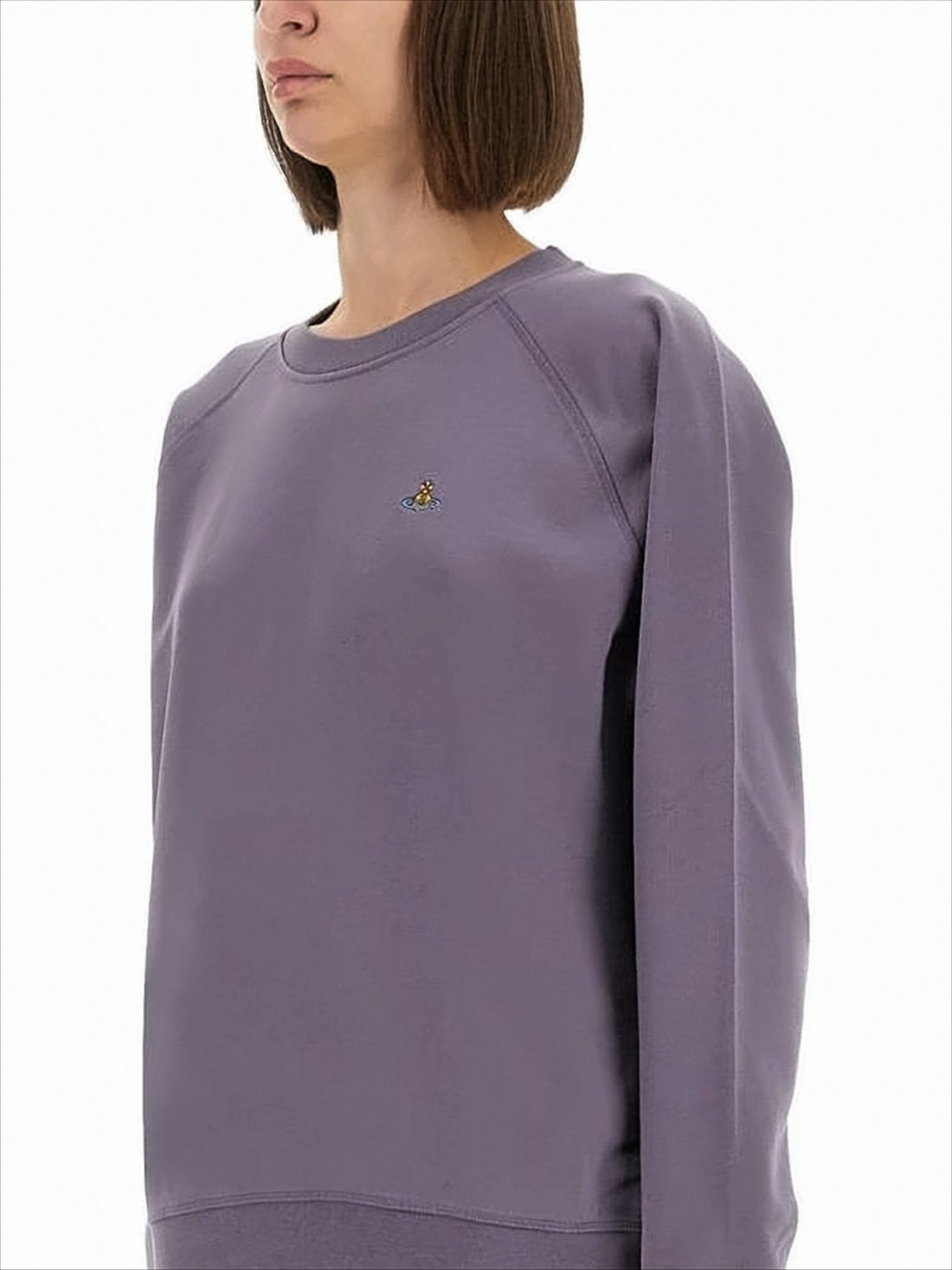 Relaxed Fit Long-Sleeve T-Shirt with Embroidered Logo