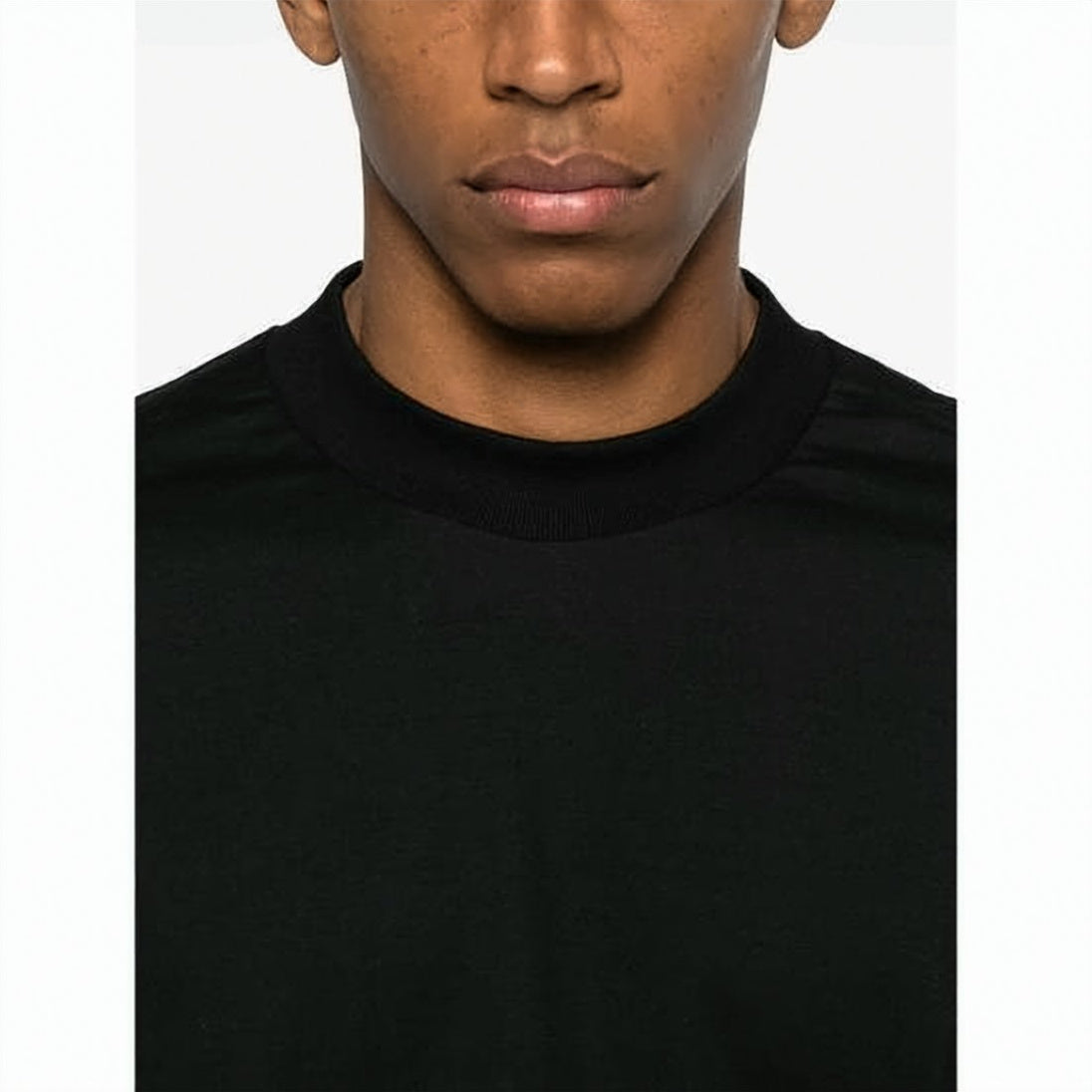 Minimalist Black Crew Neck Kaptain Sunshine T-Shirt