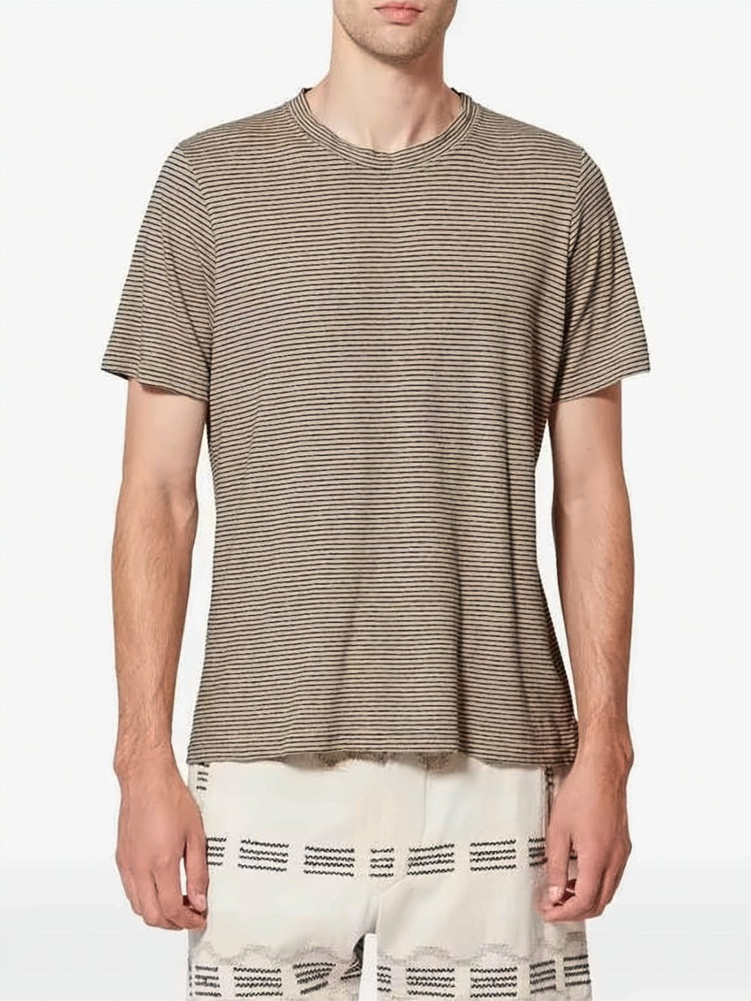 Brown Short-Sleeved T-Shirt