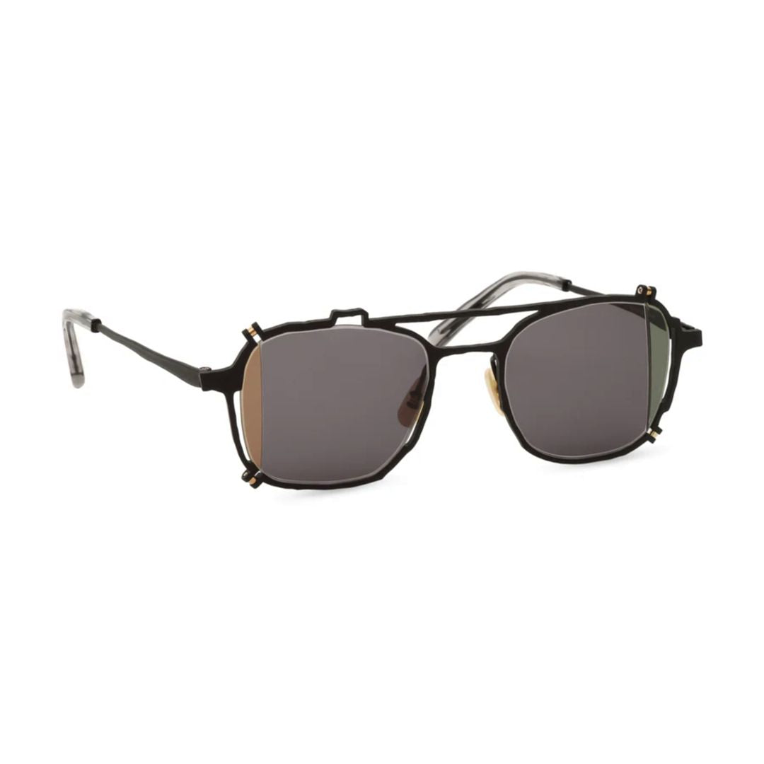 Mm-0080 Geometric Titanium Sunglasses