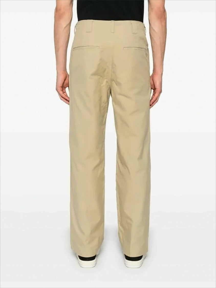 Classic Relaxed-Fit Straight-Leg Pants with Belt Loops