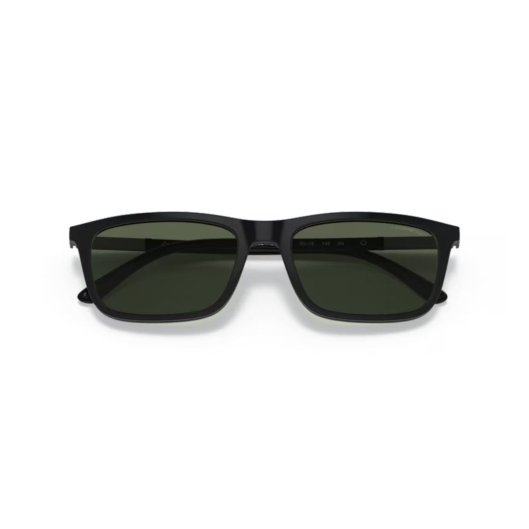 0ea4160 Rectangular Eyeglasses in Matte Black Finish
