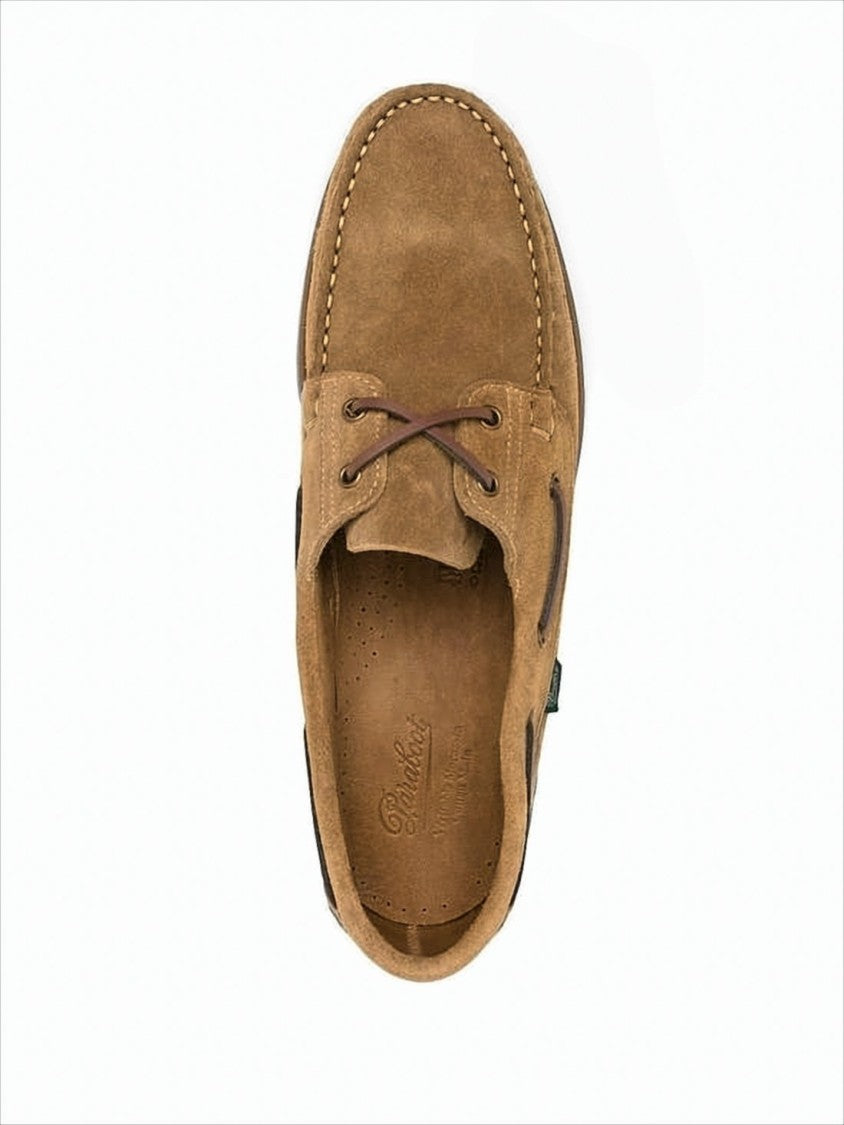 Brown Suede Boat Shoes