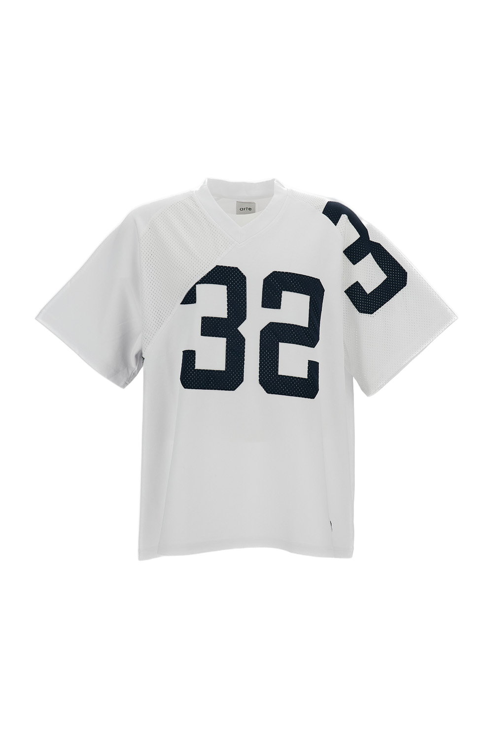 White Jersey 32 Oversized T-Shirt
