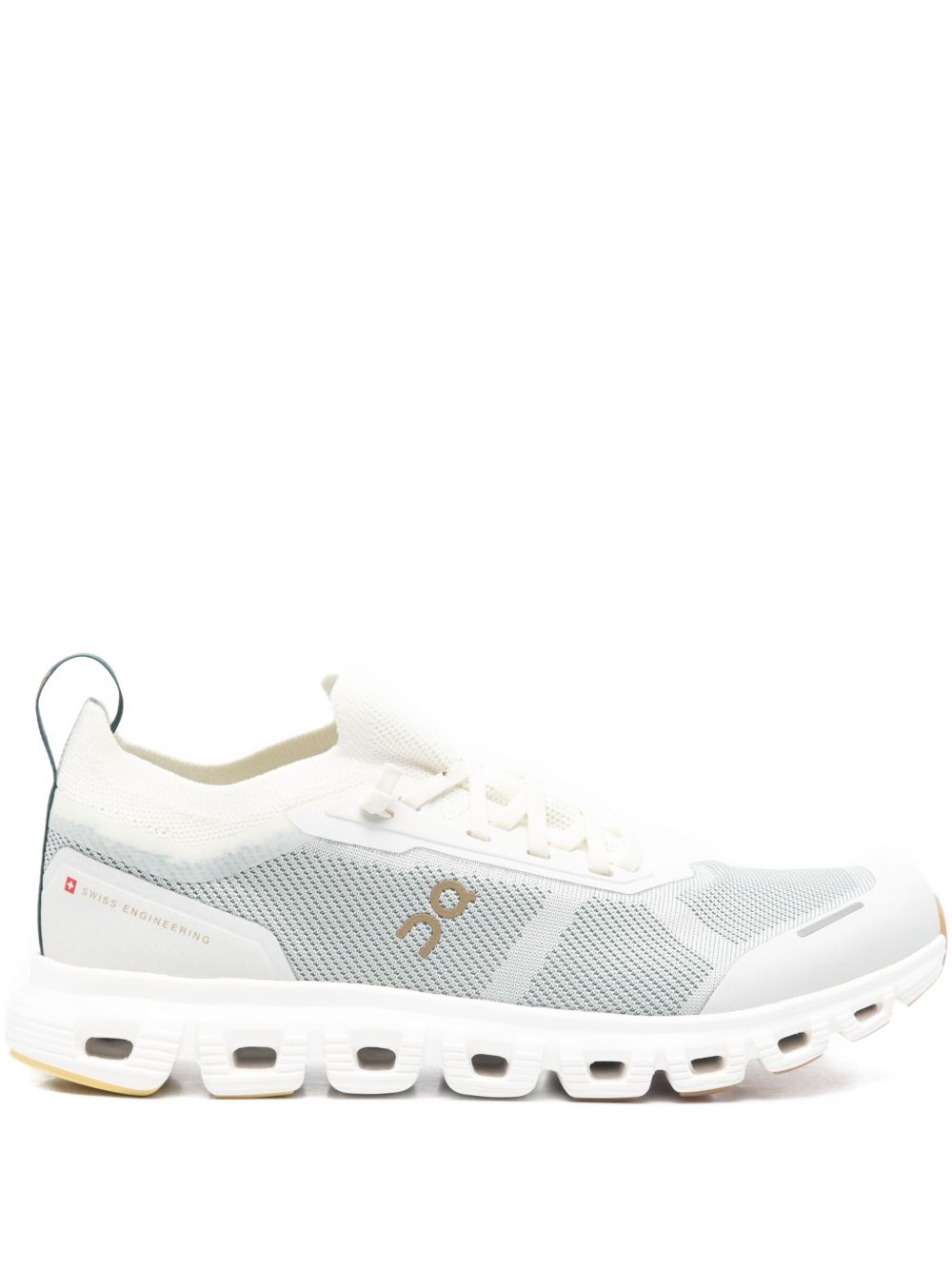 Breathable White Sneakers With Zero-Gravity Foam Midsole