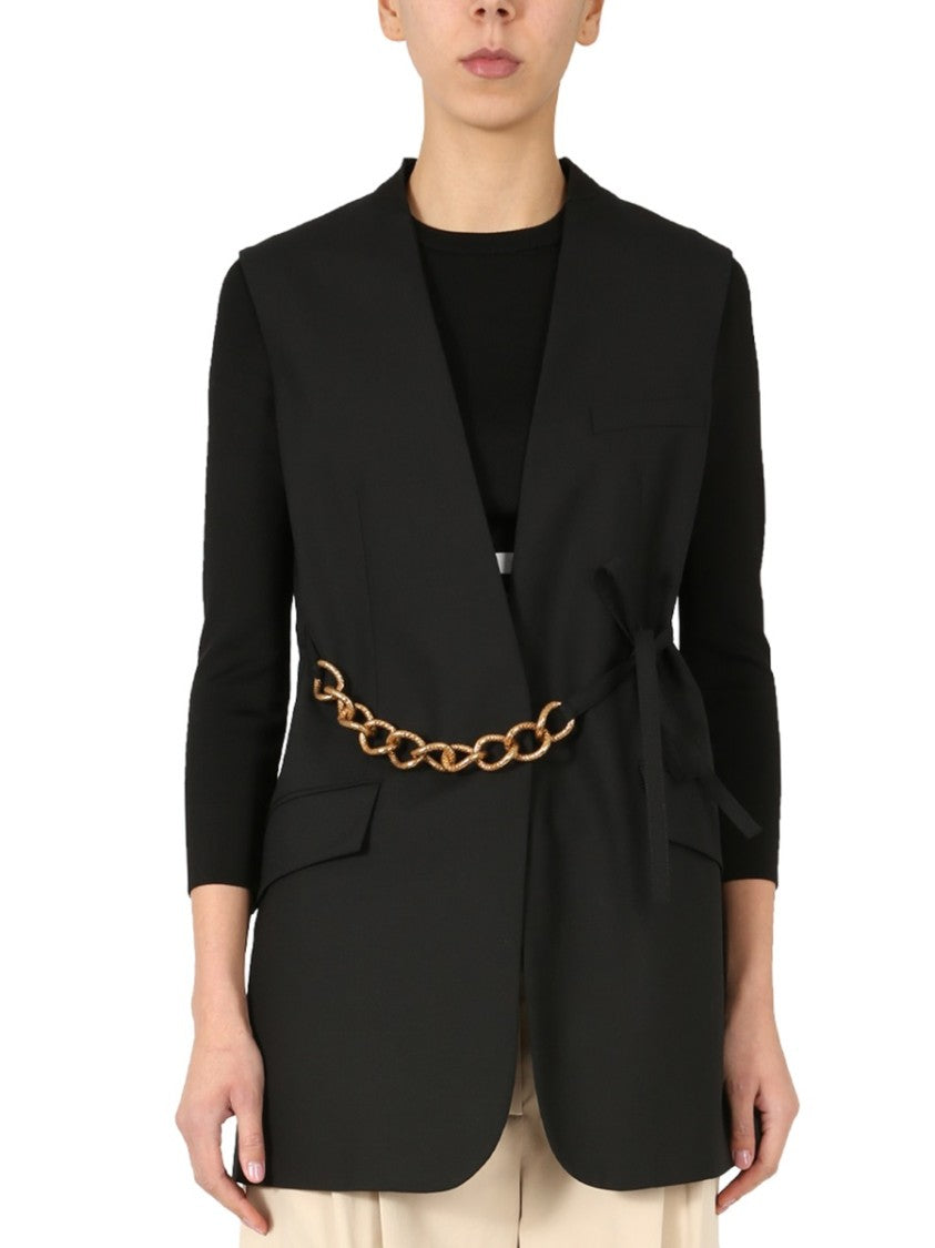 Tailored Sleeveless Jacket
