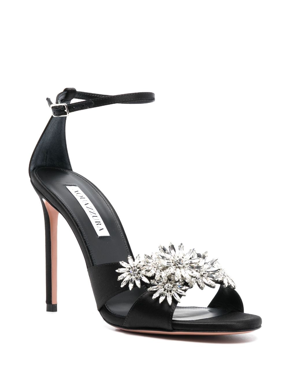 Crystal-Embellished High Stiletto Sandals