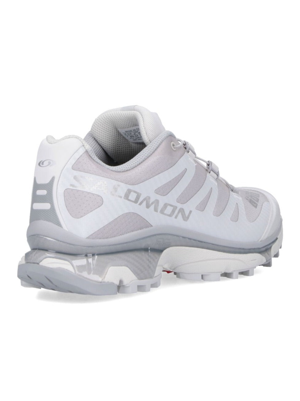 Grey Lightweight Sneakers With Quicklace™ System And Rugged Outsole