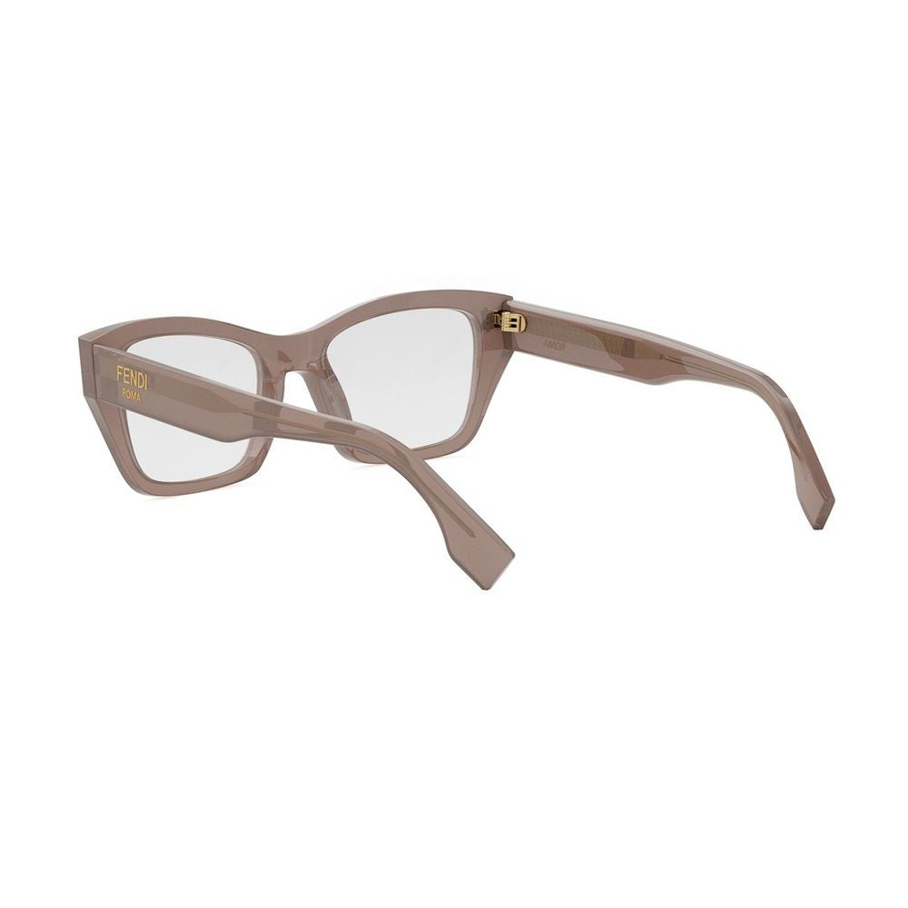 Rome Oversized Translucent Acetate Cat-Eye Optical Frame