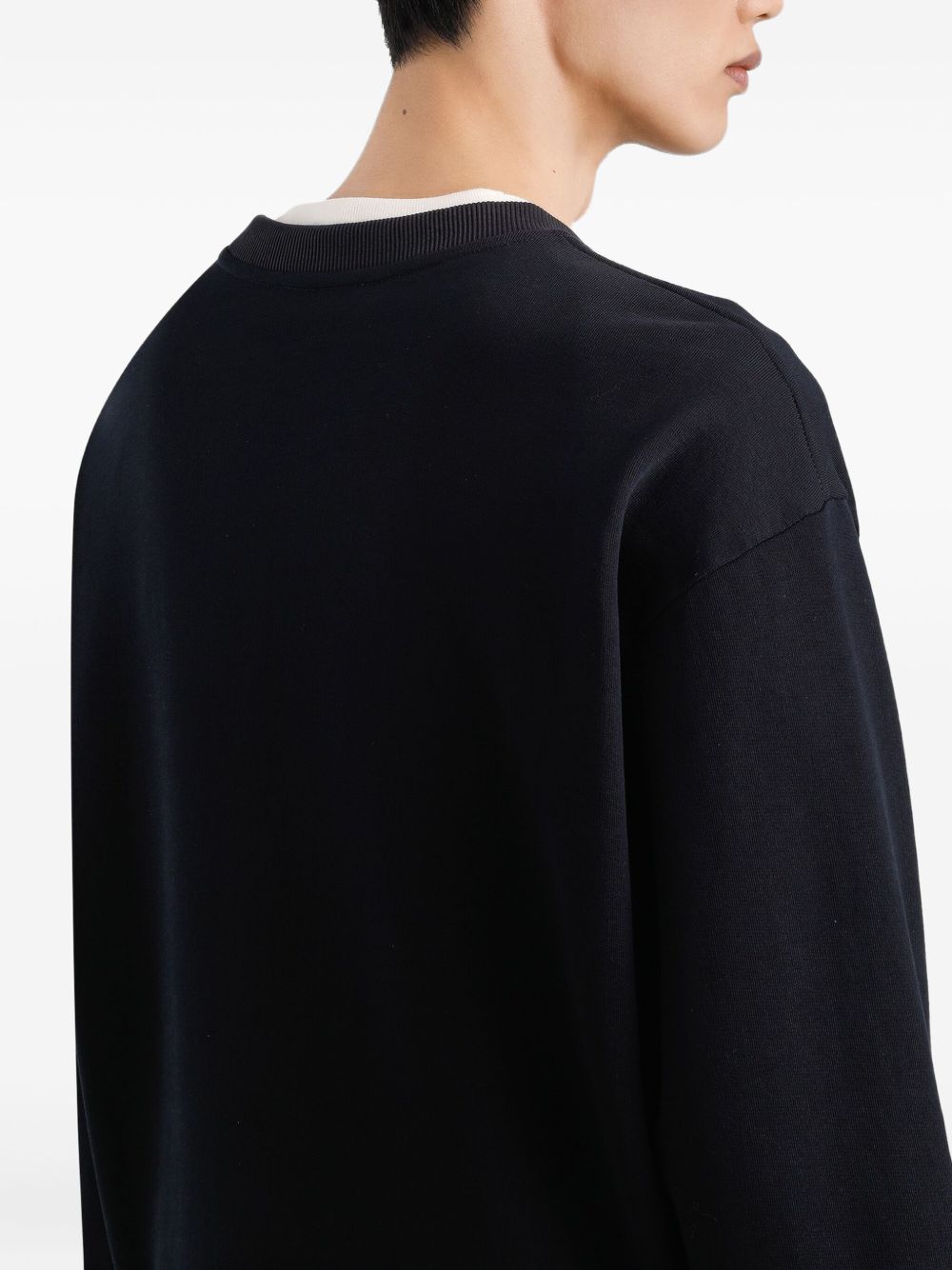 Embroidered Crewneck Sweatshirt