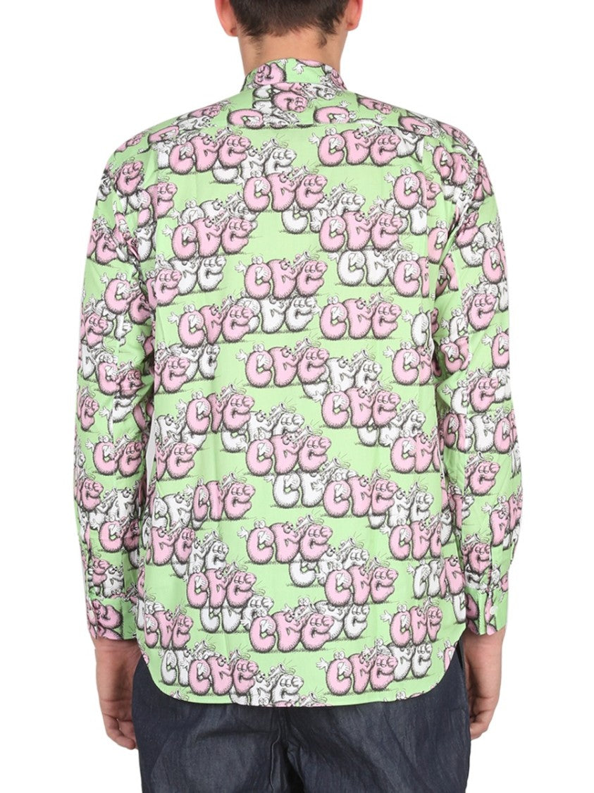 Printed Casual Shirt With Classic Collar