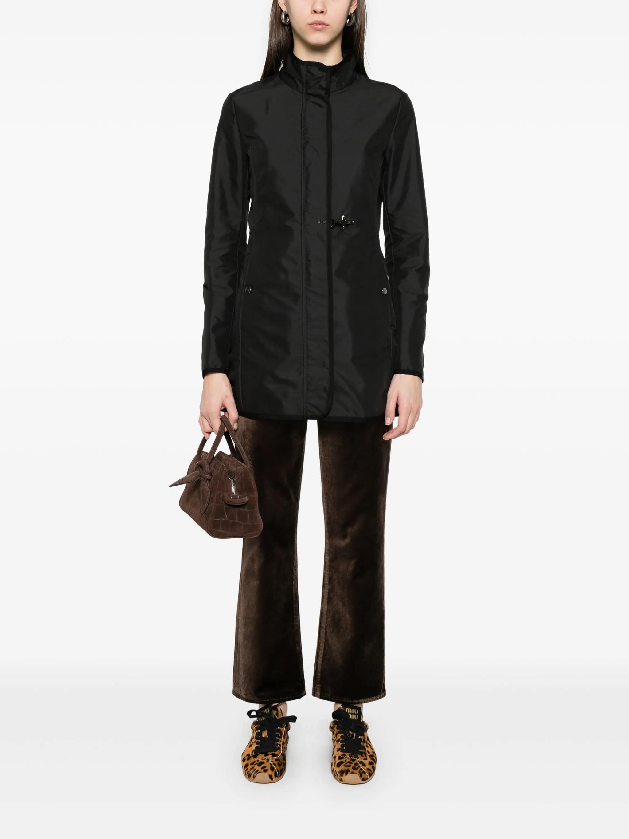 Easy Virginia High Collar Short Coat