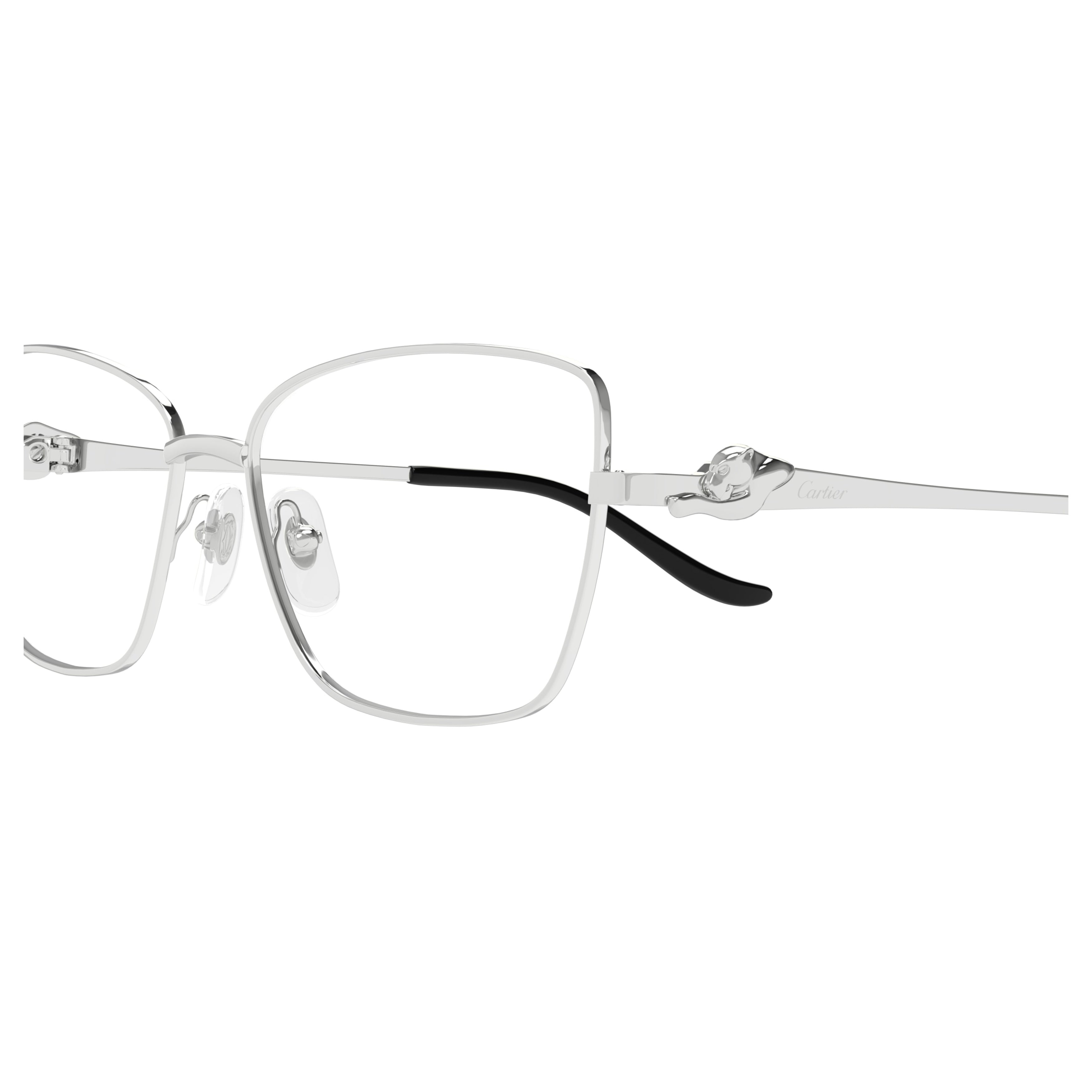 Ct0523o Square Silver-toned Eyeglasses