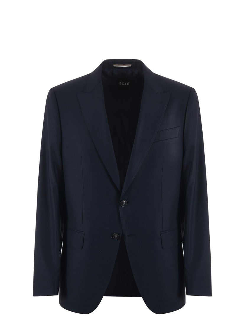 Tailored Black Two-Piece Suit Set