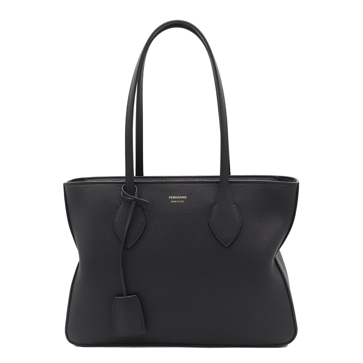 Black Leather Tote