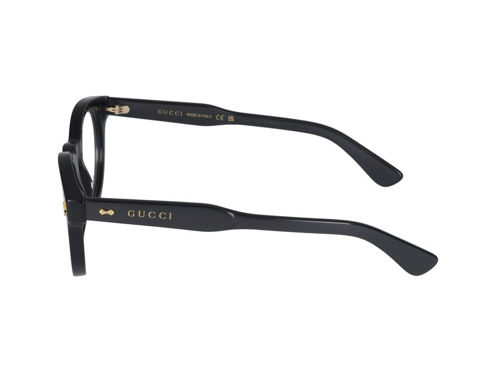 Eyeglasses Gucci GG1266O 001 black black transparent 48/23/145