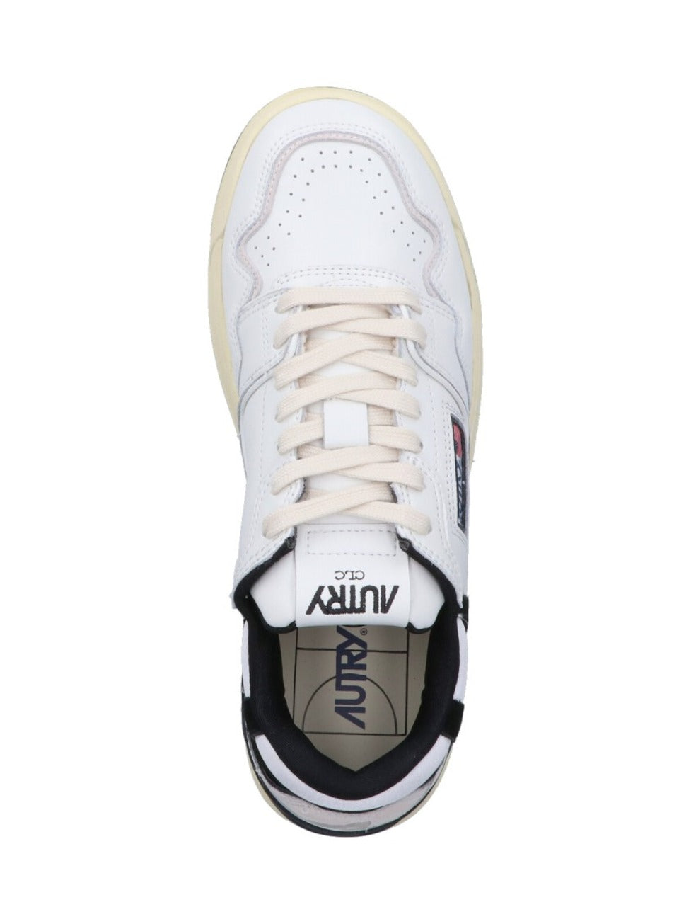"Clc" Low-Top Sneakers – White